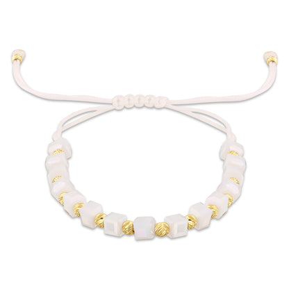 White Cube Bracelet