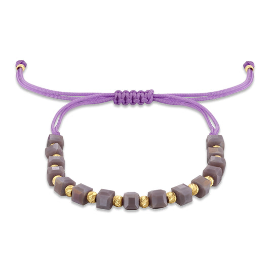 Lavanta Grisi Küp Bileklik