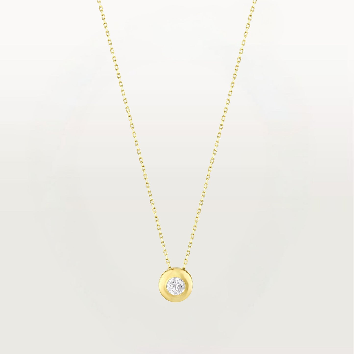 Gold Stone Necklace - Small