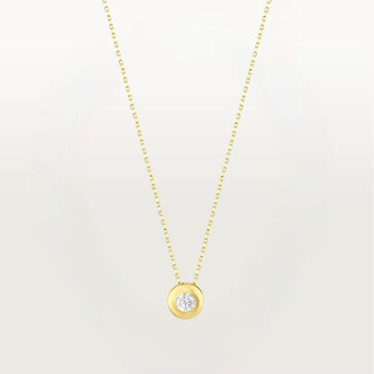 Gold Stone Necklace - Small