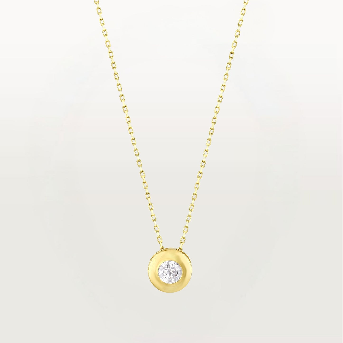 Gold Stone Necklace - Small