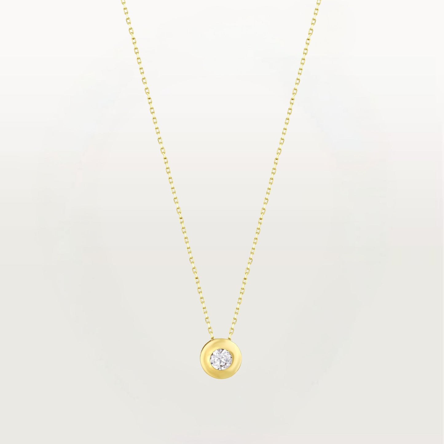Gold Stone Necklace - Large