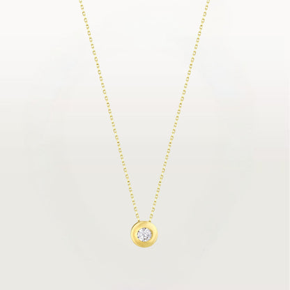 Gold Stone Necklace - Large