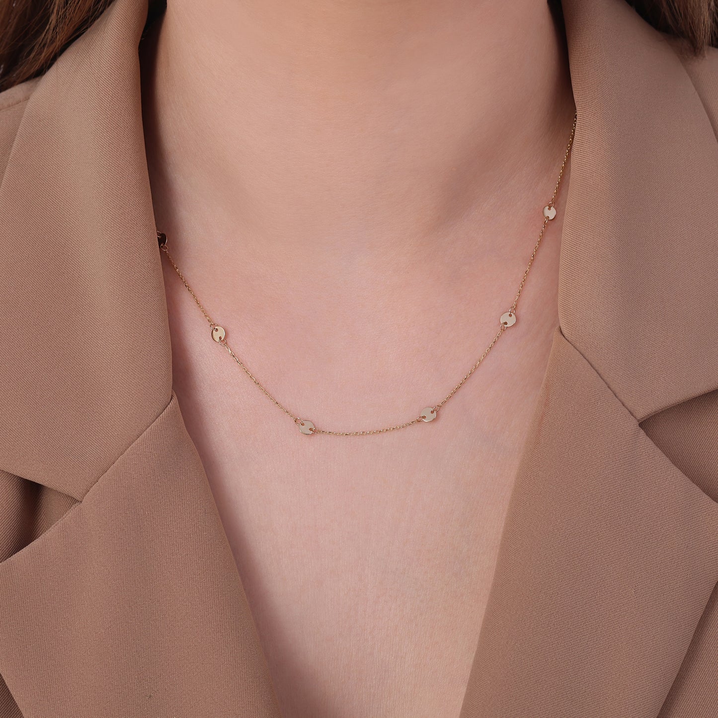 Coin Chain Necklace