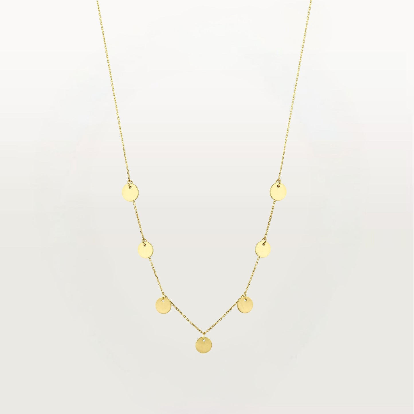 Dangling Coin Necklace