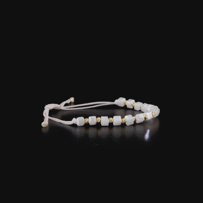 White Cube Bracelet